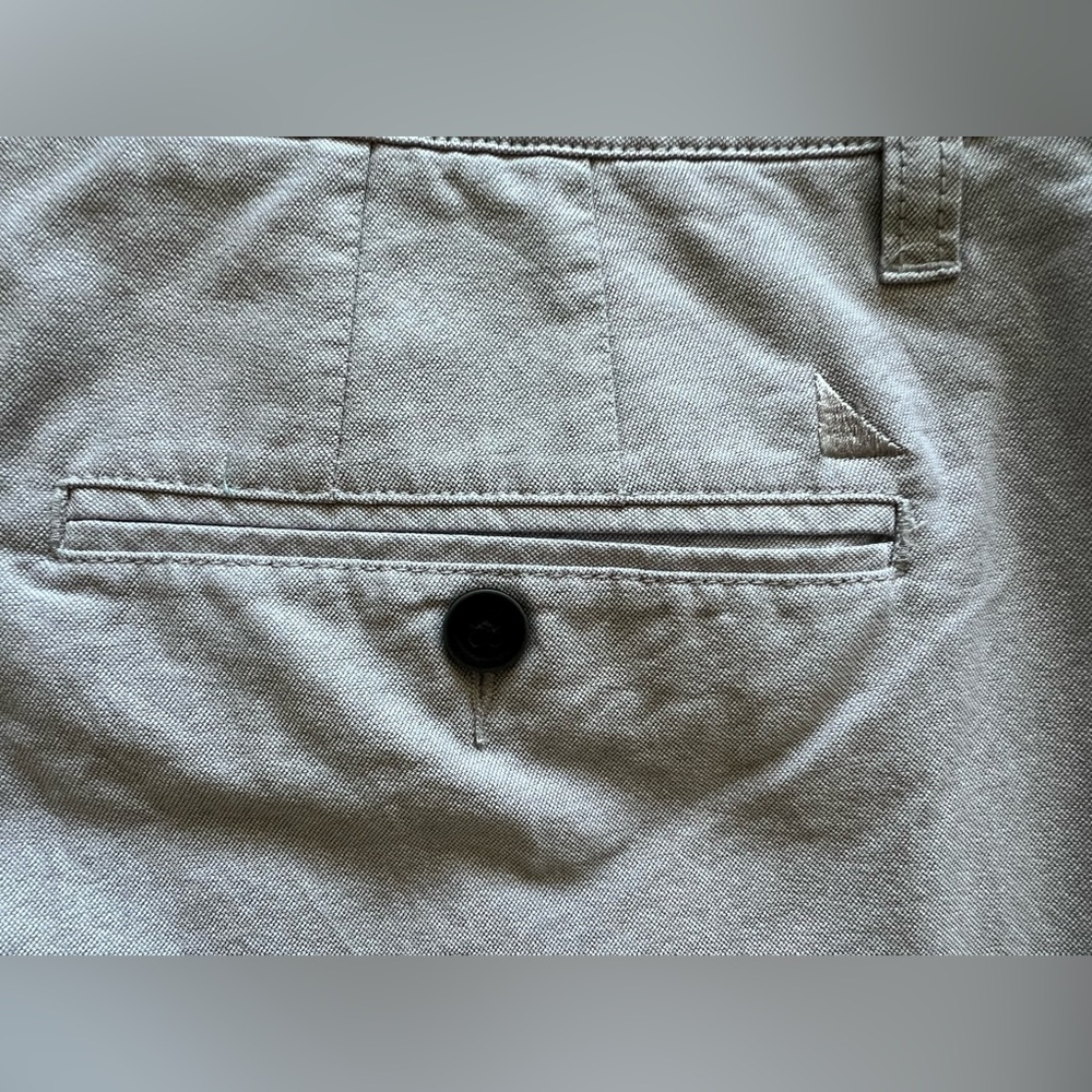 UNTUCKit Stretch Chino Shorts Men Size 42 Gray 9” Inseam Cotton Elastane - Picture 6 of 13